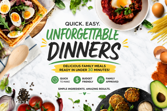 500 Easy Dinner Recipes PDF Cookbook Cover